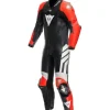 Dainese Mugello 3 D-Air perforierte 1-Teiler Motorrad Lederkombi