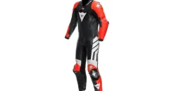 Dainese Mugello 3 D-Air perforierte 1-Teiler Motorrad Lederkombi