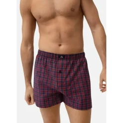 Danish Endurance Boxershorts gestreift blau L 6er Pack