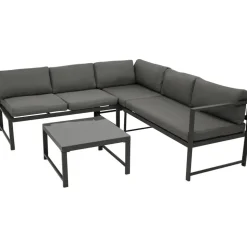 DEGAMO Montana Loungeset Aluminium dunkelgrau