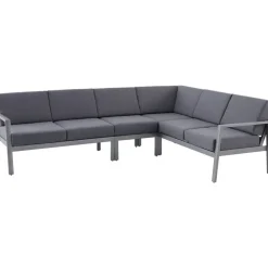 Dehner Chicago Loungeset grau