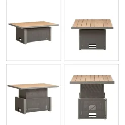 Dehner Colmar Loungeset braun
