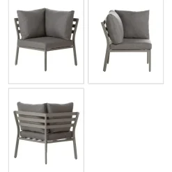 Dehner Colmar Loungeset braun