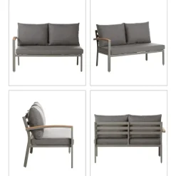 Dehner Colmar Loungeset braun