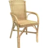 Dekoleidenschaft Polyrattan Sessel 50 x 52 x 97 cm natur