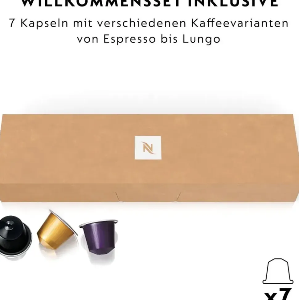 De'Longhi Nespresso CitiZ EN 167.B schwarz