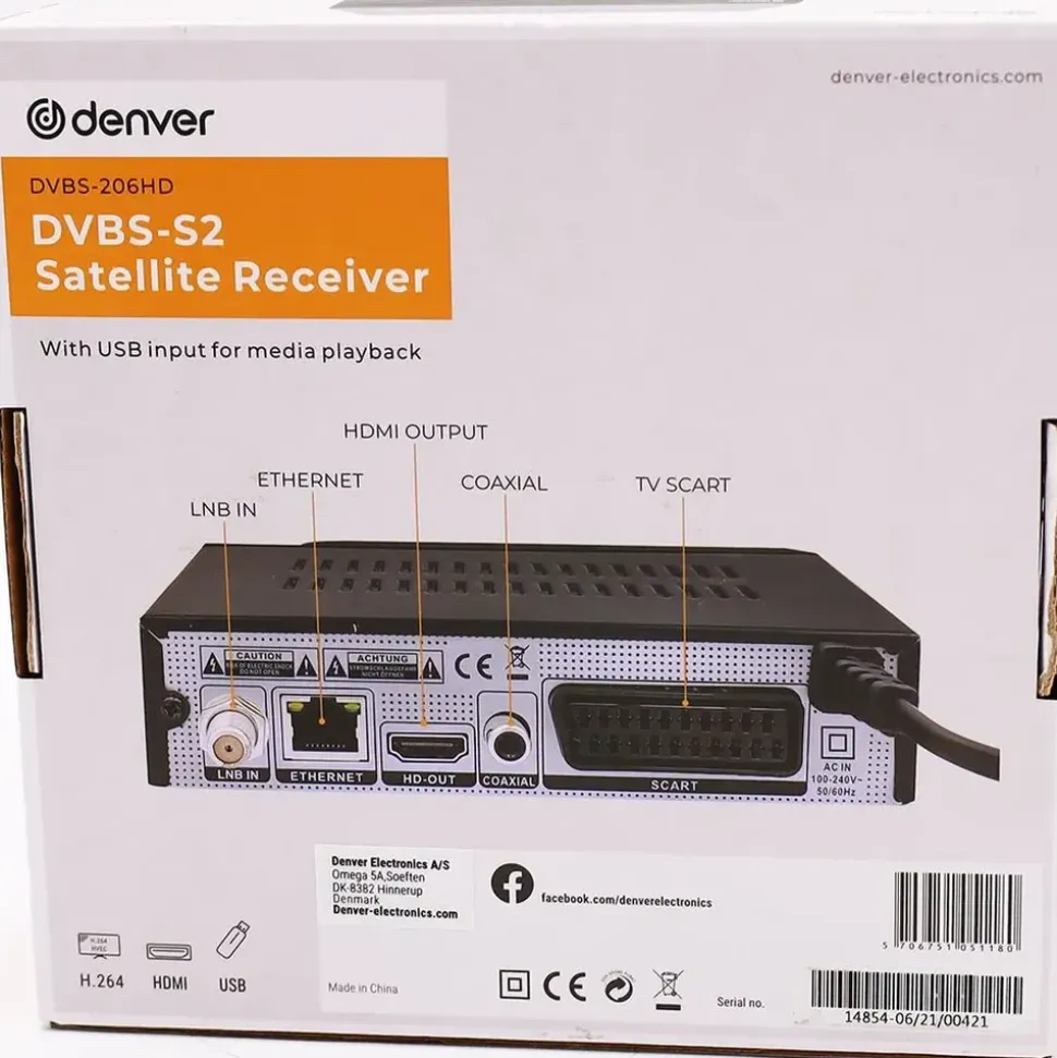Denver DVBS-206HD