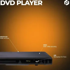 Denver DVH-1245 DVD-Player Schwarz