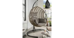 Destiny Coco Deluxe II Hängesessel Beige/Grau