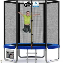 Devoko Trampolin Outdoor 183/228/305/366/427 cm Blau