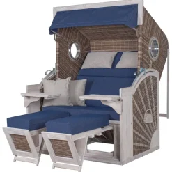 deVries Seaside XL Blau inkl. Schutzhülle