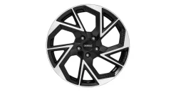 Dezent AP 7 x 18 5 x 114,3 ET35 MB60,1 Schwarz/Poliert