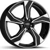 Dezent KB dark 7,5 x 18 5 x 108 ET50 Schwarz/Poliert