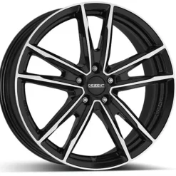 Dezent KF dark 7,0 x 18 5 x 112 ET43 Schwarz/Poliert