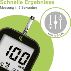 diabetikerbedarf adia Blutzuckerteststreifen 100 St.