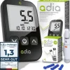 diabetikerbedarf Blutzucker-Starterset inkl. 60 Teststreifen mmol/l