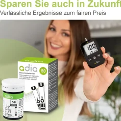 diabetikerbedarf db GmbH adia Blutzuckerteststreifen 50 st