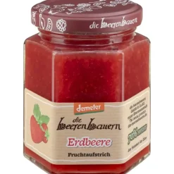 Die Beerenbauern Erdbeere Fruchtaufstrich demeter