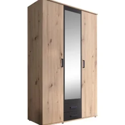 Die Möbelfundgrube Havant 196,3 x 119,6 x 53,5 cm eiche/anthrazit