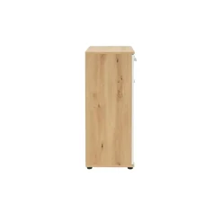 Die Möbelfundgrube Jacky 60 x 85 x 35 cm Weiß