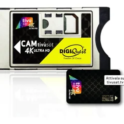 DIGIQuest Tivùsat 4K Ultra HD Conditional Access Module (cam)