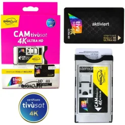 DIGIQuest Tivùsat 4K Ultra HD Conditional Access Module (cam)
