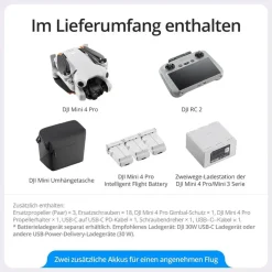 DJI Mini 4 Pro Fly More Combo (DJI RC 2)