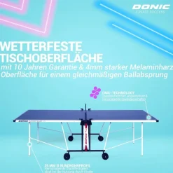 Donic Schildkröt Outdoor Roller Fun blau