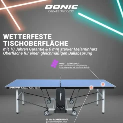Donic Schildkröt Outdoor Roller 1000 blau