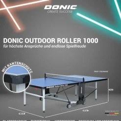 Donic Schildkröt Outdoor Roller 1000 blau