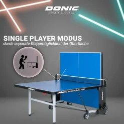 Donic Schildkröt Outdoor Roller 1000 blau