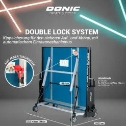 Donic Schildkröt Outdoor Roller 1000 blau