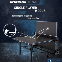 Donic Schildkröt Tischtennisplatte Style 1000 Outdoor Grau