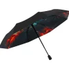 Doppler Modern.Art Automatischer Regenschirm, mehrfarbiges Nebula-Design