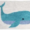 Dotcomgiftshop Rex London Badematte aus Baumwolle mit Wal-Motiv
