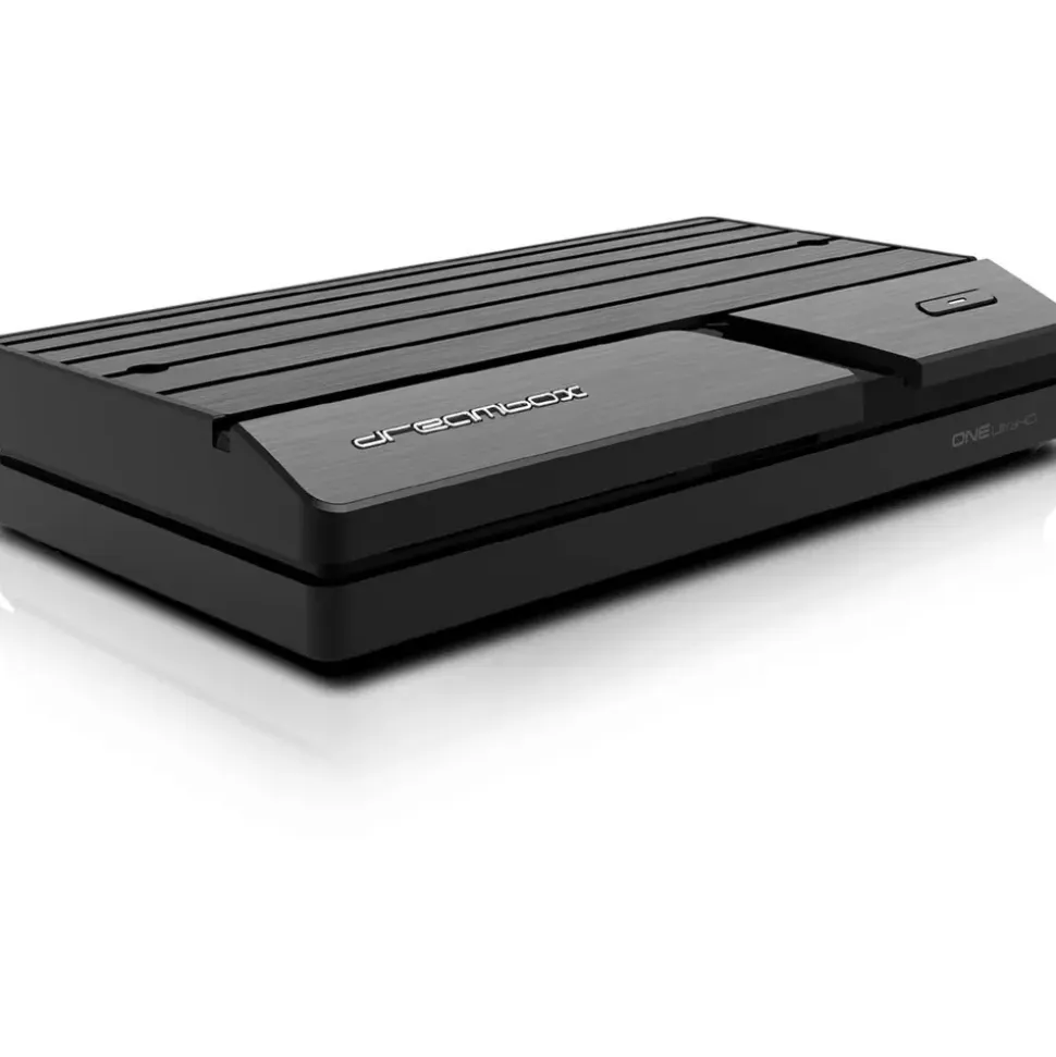 DreamBox One Combo Ultra HD 1x DVB-S2X MIS 1xDVB-C/T2 Tuner 4K 2160p E2 Linux Dual WiFi H.265