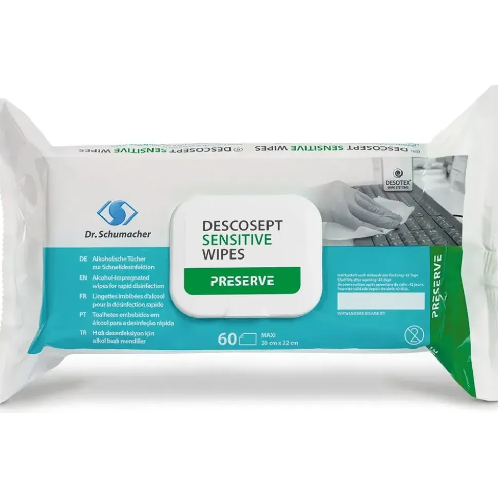 Dr. Schumacher Descosept Sensitive Wipes 60 St.