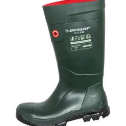 Dunlop Purofort TerraPRO Full Safety Gummistiefel Grün/Schwarz 44