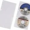 Durable CD-Hüllen für 2 CDs 5 St durchsichtig