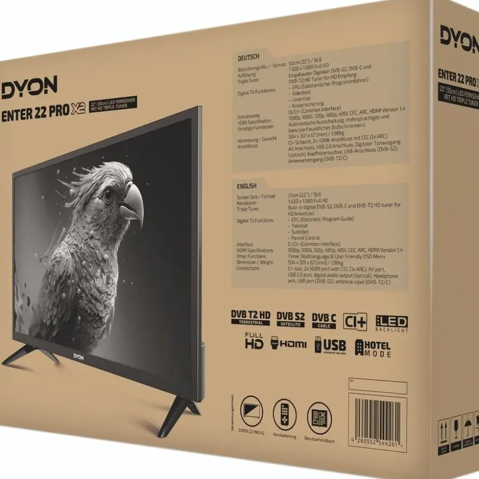 DYON Enter Pro X2 LED HD TV