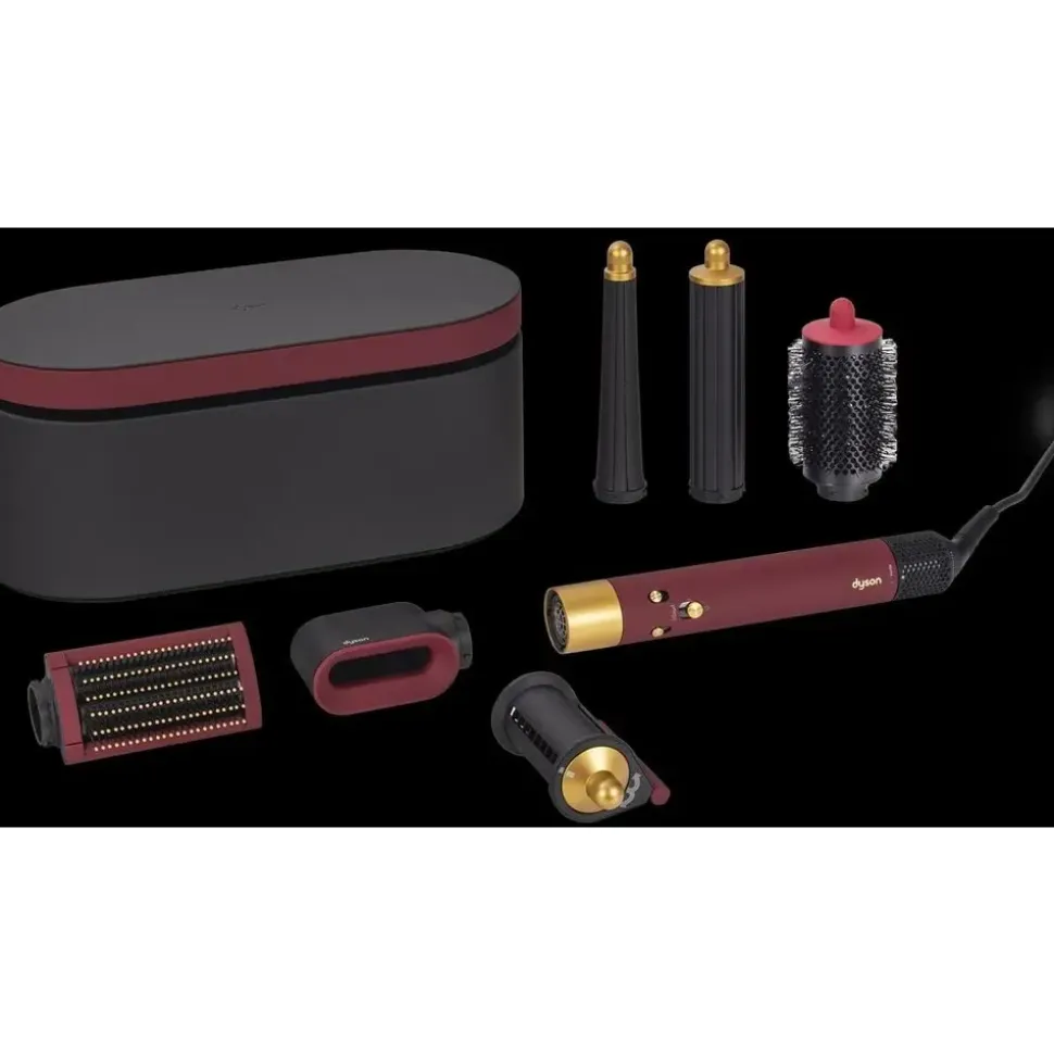 Dyson Airwrap i.d. Straight + Wavy Red Velvet/Gold