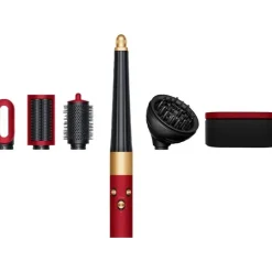 Dyson Airwrap i.d. Straight + Wavy Red Velvet/Gold