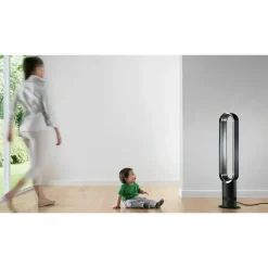 Dyson AM07 Turmventilator weiß/silber inkl. Fernbedienung
