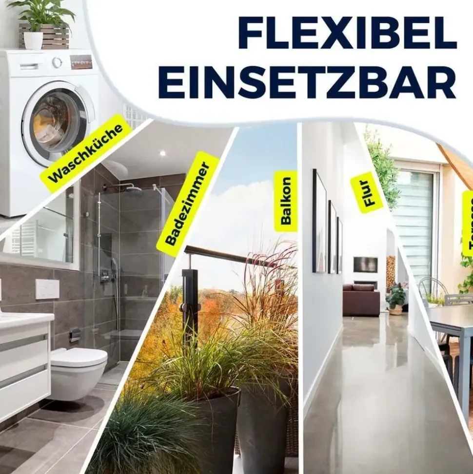 EasyMaxx 16 m blau/weiß