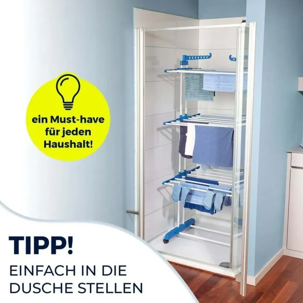 EasyMaxx 16 m blau/weiß