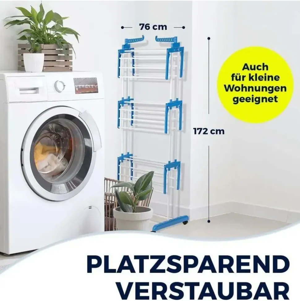 EasyMaxx 16 m blau/weiß