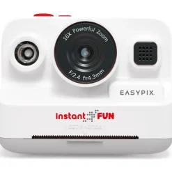Easypix InstantFUN Digitale Sofortbildkamera Weiß
