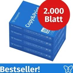easyprint Kopierpapier A4 80 g/m2 4 x 500 Blatt