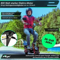 eFlux Street 40 Pro schwarz