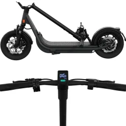 Egret E-Scooter X core grau